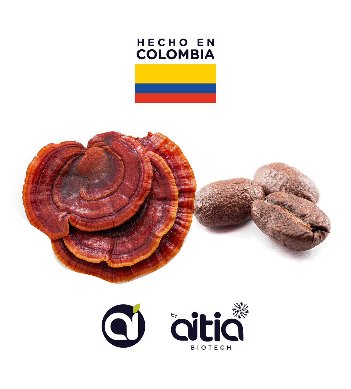 Café con Betaglucanos de Ganoderma 100% Hecho en Colombia 🇨🇴